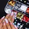 Symphony butterfly sequin nail decoration