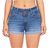 Maxime Waist-tight Denim Elastic Hot Pants Women