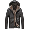 Men's Casual Zipper Slit Turn-down Collar Coat