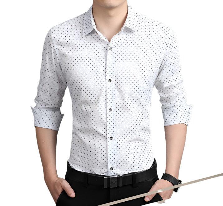 Male Shirt Long-Sleeves Tops - MAXIME