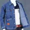 Jacket Top Denim Short Gown Men