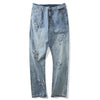 Men's Ins Fashionable Retro Straight Washed Loose Casual Trousers