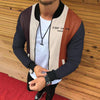 Printed Casual Men's Fallwinter Jacket Coat