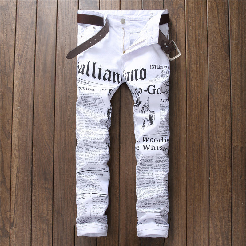 MAXIME Newspaper jeans
