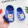 Girls soft bottom lucky cat bathroom slippers