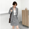 Maxime Plaid suit skirt suit