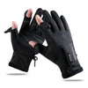 Maxime Opened-Finger Gloves Touchscreen Unisex Waterproof Windproof Warm Winter