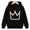 hooded plus velvet sweatshirt