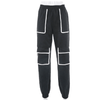 White Stripe Cargo Pants