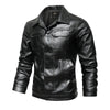 Men's Spring And Autumn Leather Jacket