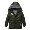 Boys Thicken Hooded Jacket