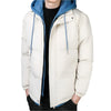 Men's Windproof Warm Hooded Cotton Jacket Thickened