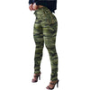 Autumn Camouflage Waist Tie Leggings