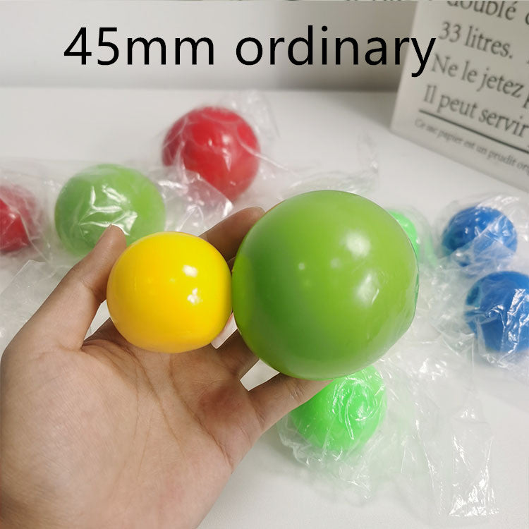 Stick Wall Ball Stress Relief Toys Sticky Squash Ball