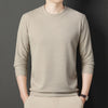 Thin Round Neck Long Sleeve Men's Top