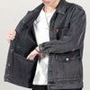 Jacket Top Denim Short Gown Men