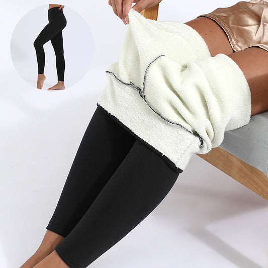Winter Leggings Warm Thick  Skinny Fitness Woman Pants