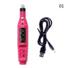 Electric Nail Drill Machine Manicure Machine Set USB Charging Mill Cutter