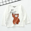 Cartoon children's long sleeve t-shirt