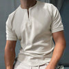 Men Solid Polo Shirts Brand Men Short-Sleeved Shirt