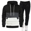 Block Hoodie Sportswear Suit