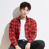 Maxime Casual Plaid Long Sleeved Shirt