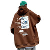 Hooded Jacket Loose Casual Plush Sweater