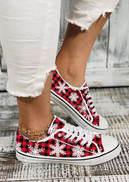 Lace-up Casual Board Shoes