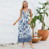 Dress Summer Sexy Slim Fit Sleeveless Long Dress