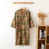 Men's Cotton Long Dress Bathrobe