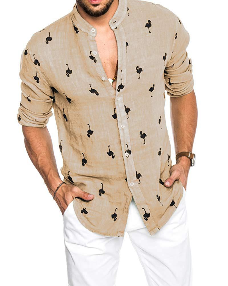 Maxime matching lapel shirt men