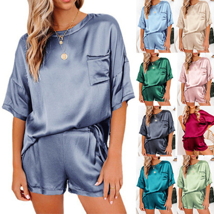 Pajama Set Short Sleeve Sleepwear