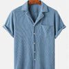 Loose Lapel Men's Shirt