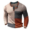 Men's Casual Retro Long Sleeve Top