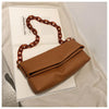 New trendy texture shoulder bag