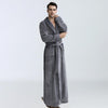 Men's Winter Nightgown Homewear Thickened Pajamas