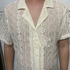 Maxime Lace Shirt Hollow Out See-through