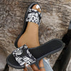 New Fashion Graffiti Print Sandals For Women Summer