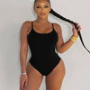 Triangle One-piece Swimsuit Womens Clothing