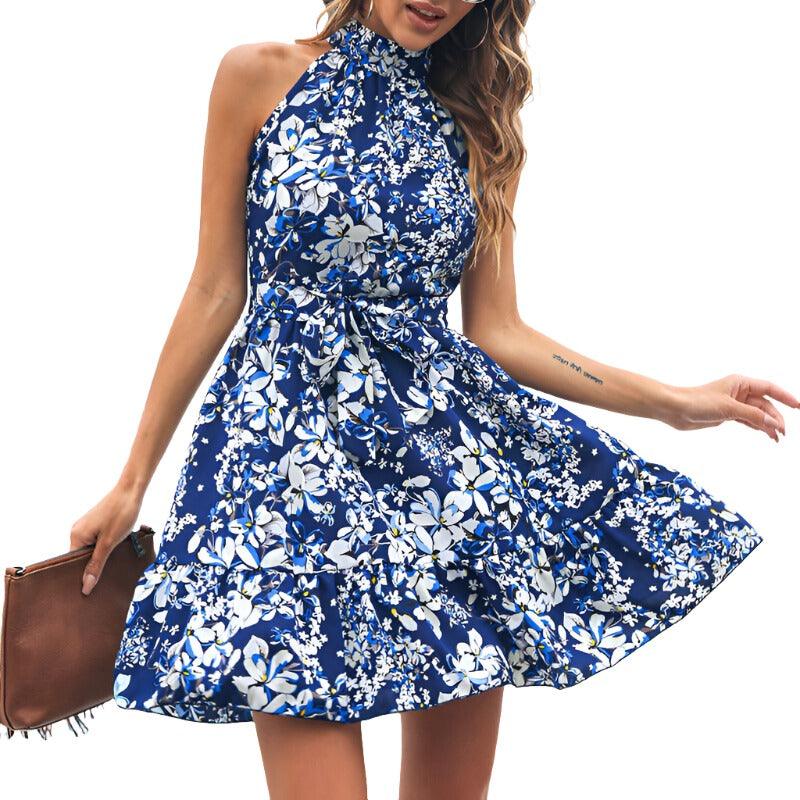 New Lace-Up Ruffled Dresses for Women