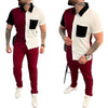 Men's Shirt Short-sleeved Trousers Suit