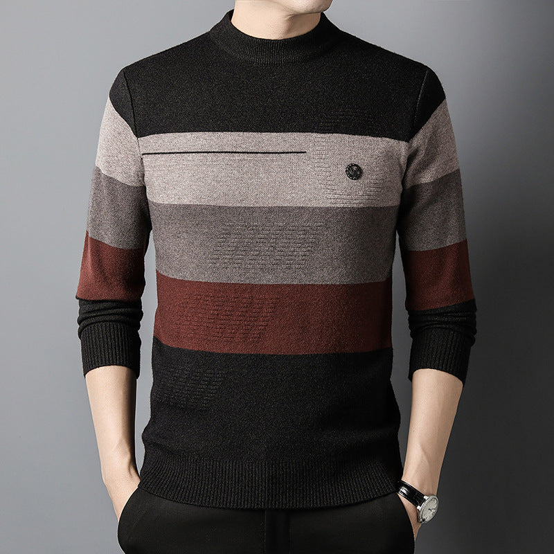 Round Neck Knitted Bottoming Shirt