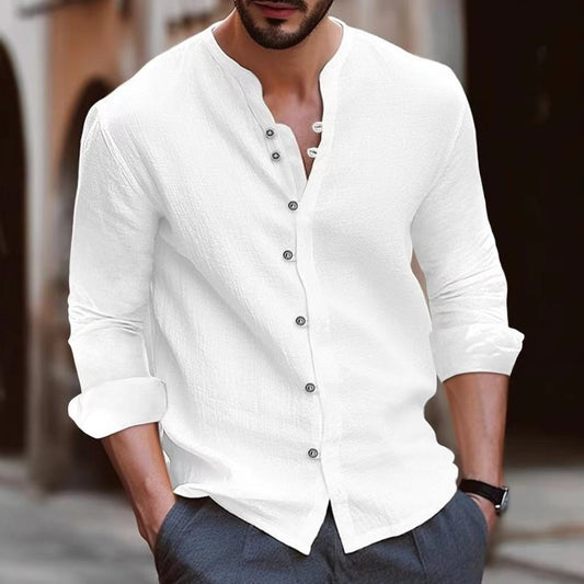 Maxime Casual Loose Long-sleeved Shirt