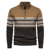 Men's Stand-up Collar All-match Half Zipper Sweater - MAXIME