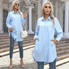 Maxime Elegant Long Sleeve Blouse - MAXIME