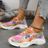 Casual Flower Sports Shoes Women Flat Bottom - MAXIME