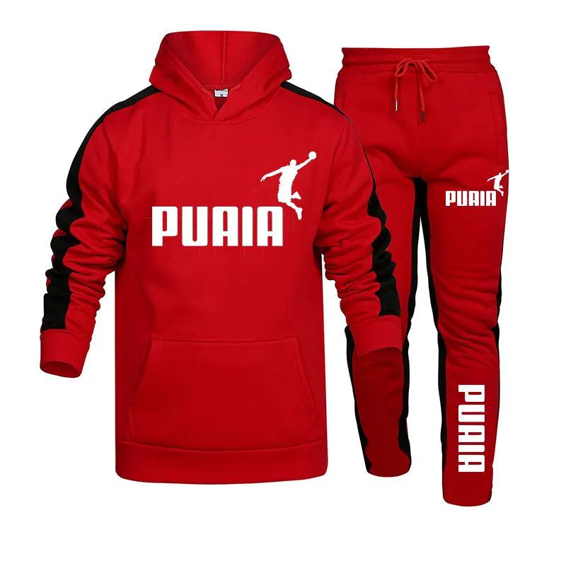 Men Tracksuit Sweatpants Sports Suits Male Casual Clothes - MAXIME