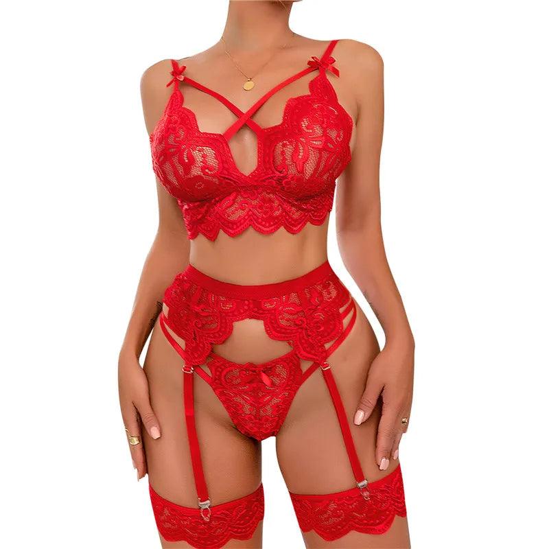 Transparent Sexy Bra Set - MAXIME