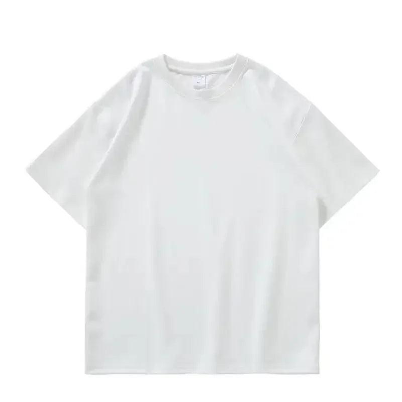 T-shirt Thickened Threaded Round Neck Short Sleeves - MAXIME