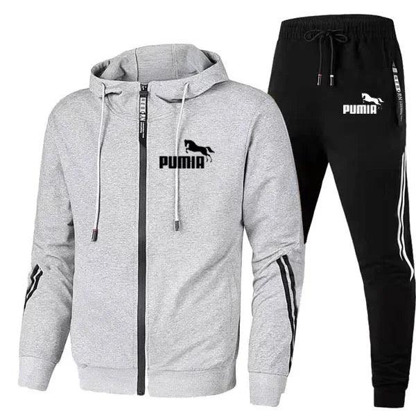 Tracksuit Mens Jacket Sports Hoodies Jogging Suit 2PCS Design - MAXIME